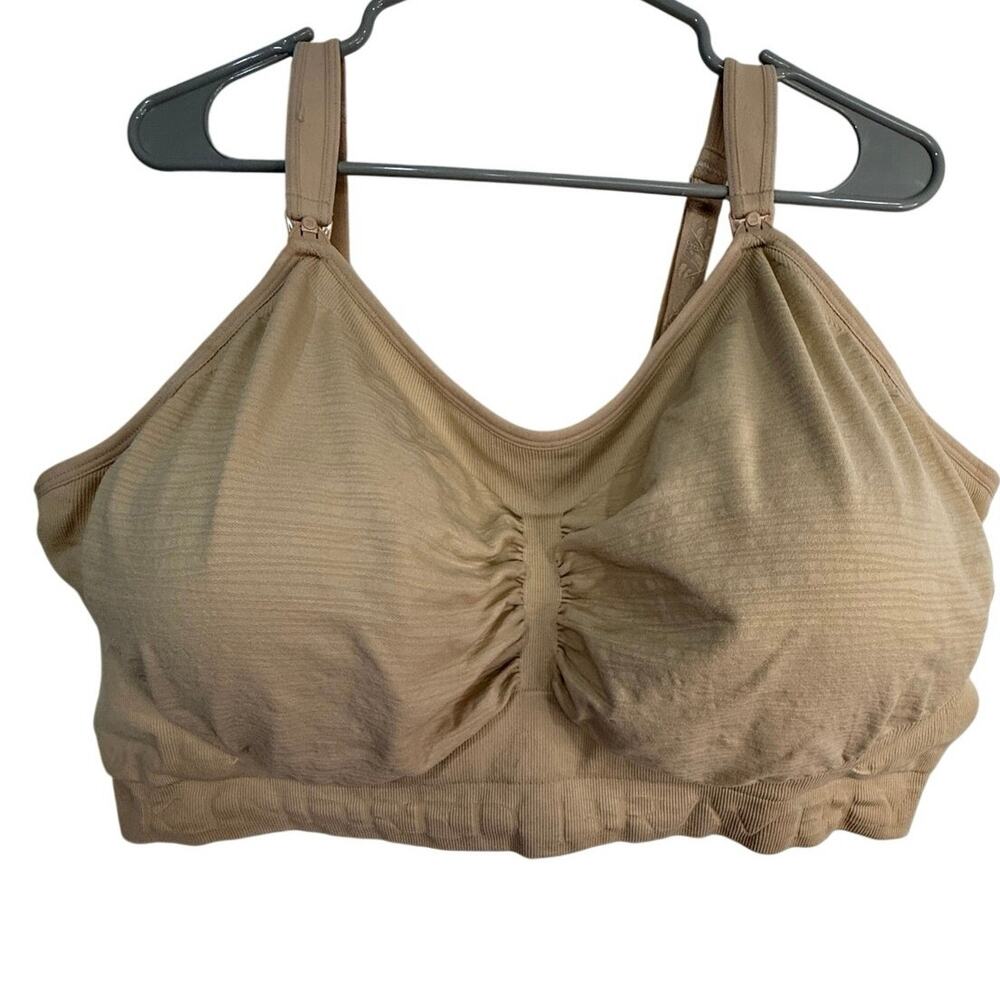 Kindred Bravely Sublime Hands-Free Pumping Nursing Bra 3X Busty Beige NWT